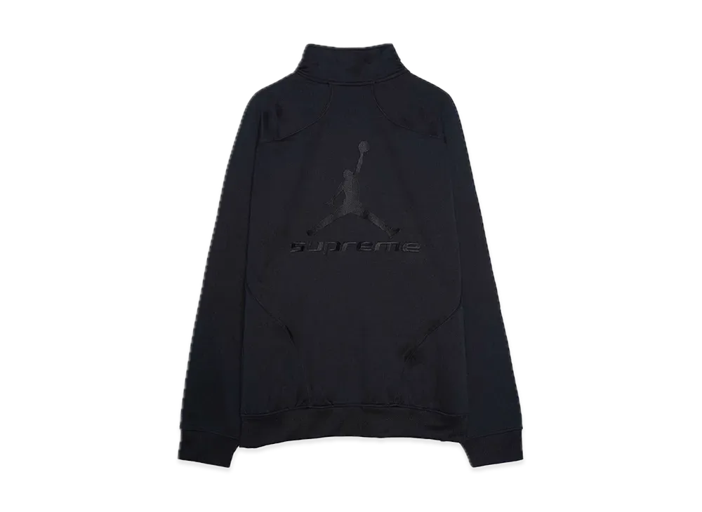 Supreme x Jordan Tricot Track Jacket "Black"