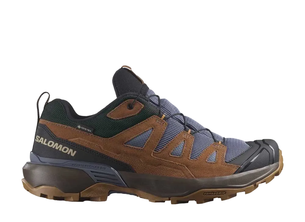 Salomon X Ultra 360 Leather GORE-TEX "Grisaille/Caramel Cafe/Marmalade"