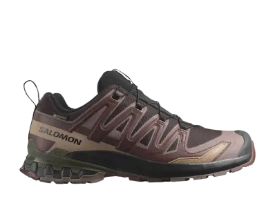 サロモン XA プロ 3D V9 ゴアテックス "ブラックコーヒー/ラムレーズン/オリーブナイト"