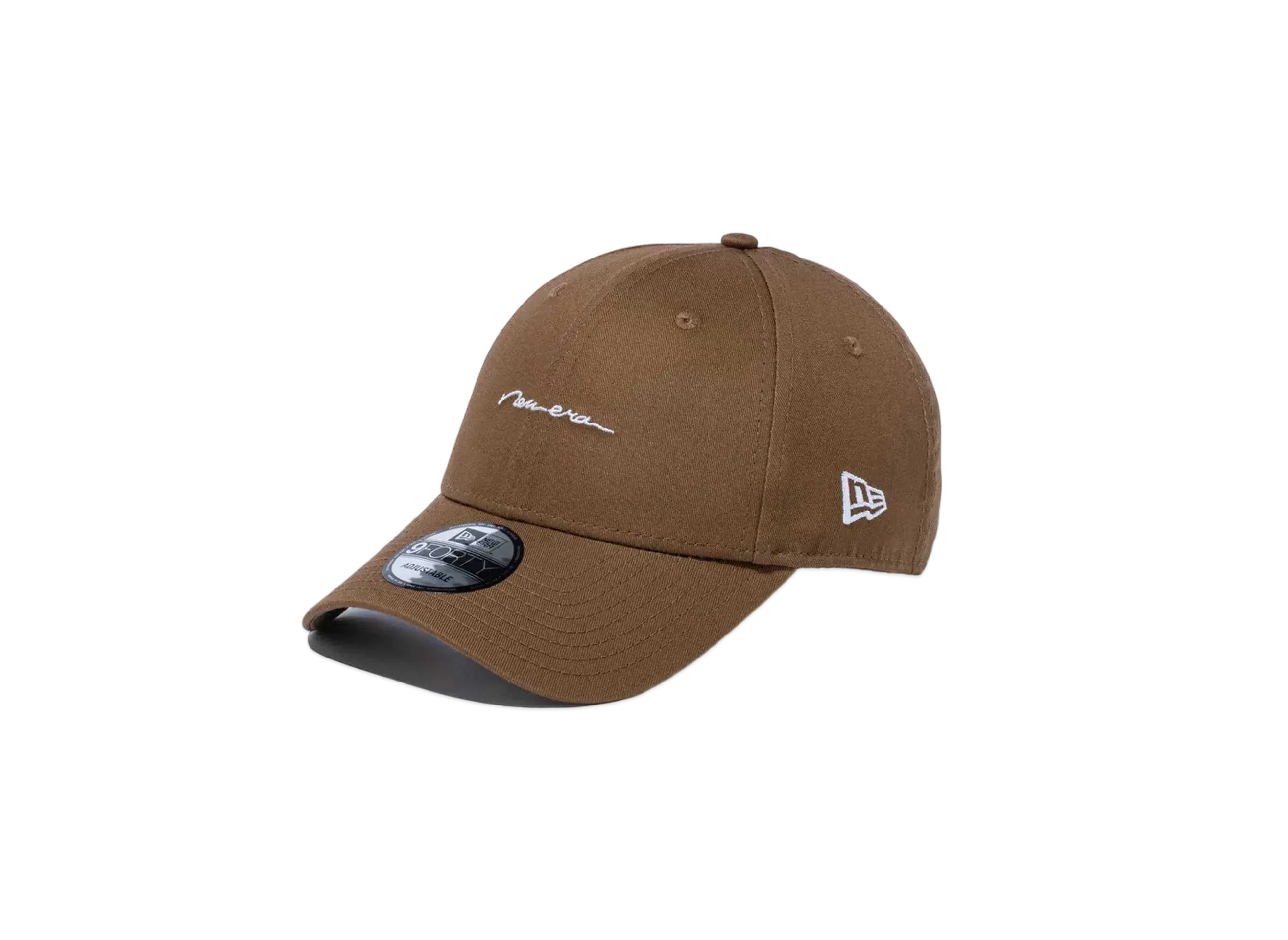 NEW ERA 9Forty Fabric Series Script Logo Twill "Bronze"