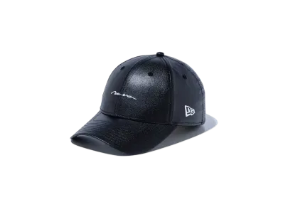 NEW ERA 9Forty Fabric Series Script Logo Synthetic Leather "Black"
