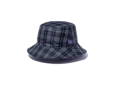NEW ERA Bucket 01 Reversible Fabric Series Check Ripstop "Purple"