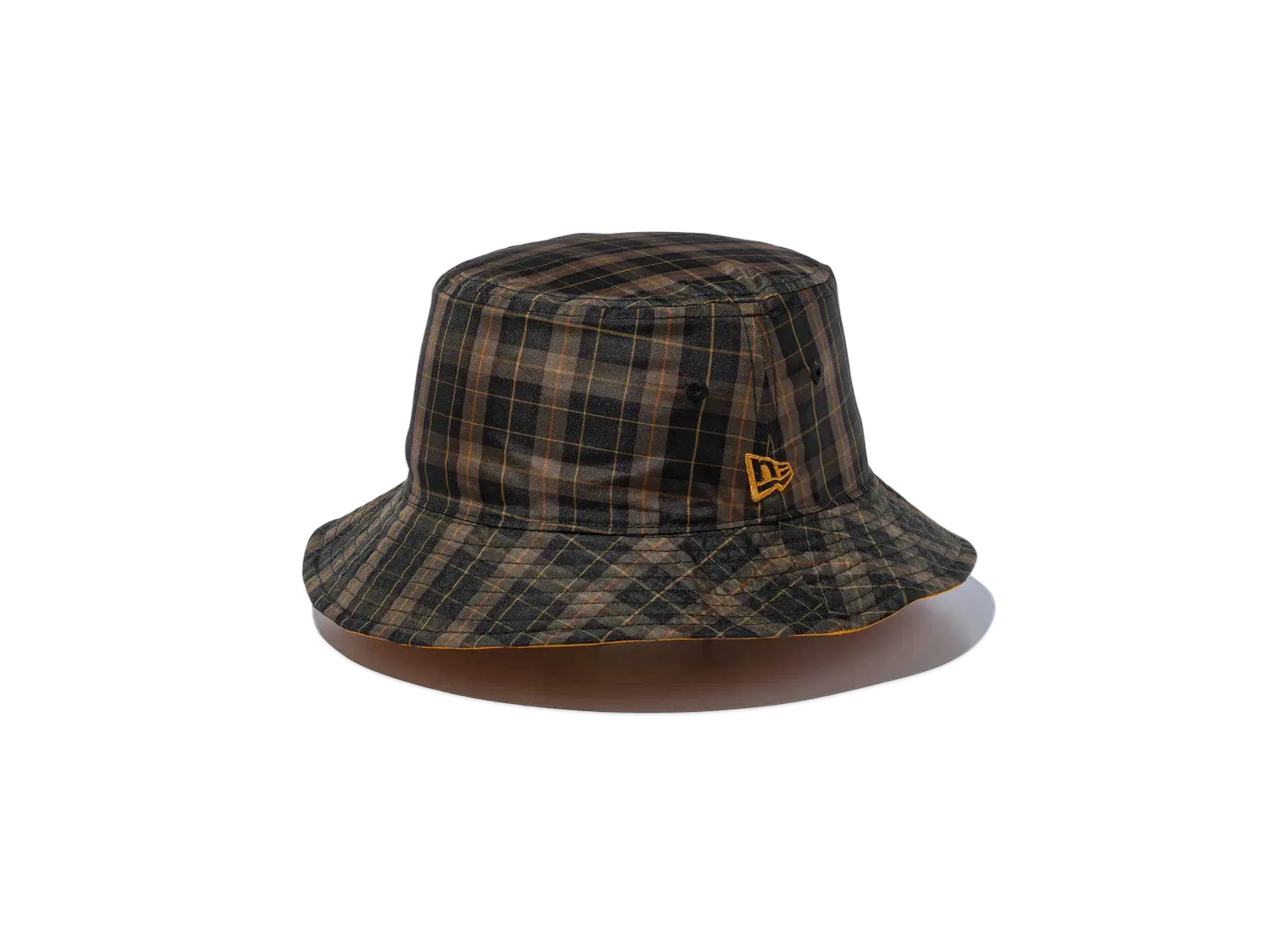 NEW ERA Bucket 01 Reversible Fabric Series Check Ripstop "Yellow"