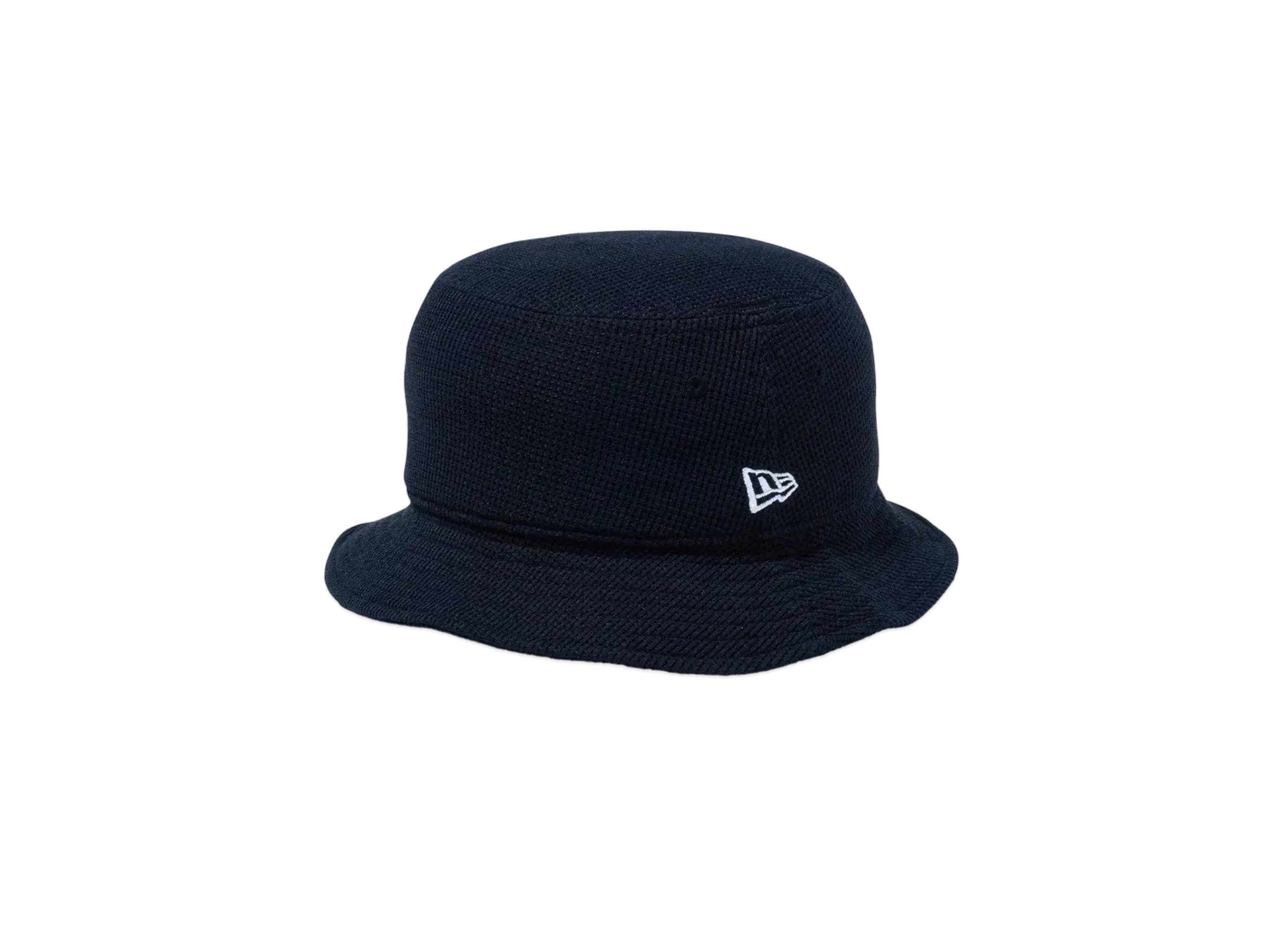 NEW ERA Bucket 01 Stretch Fabric Series Waffle "Black"