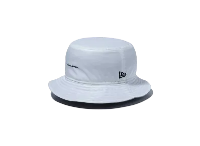 NEW ERA Bucket 01 Fabric Series Script Logo Synthetic Leather "White"
