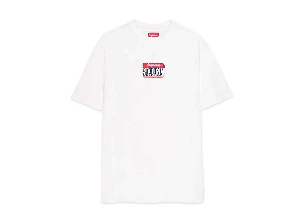 Supreme Gonz Nametag S/S Top "Natural"