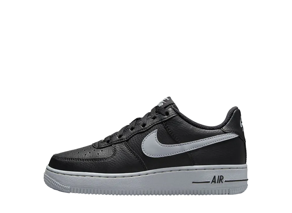 Nike GS Air Force 1 "Black/Wolf Grey"