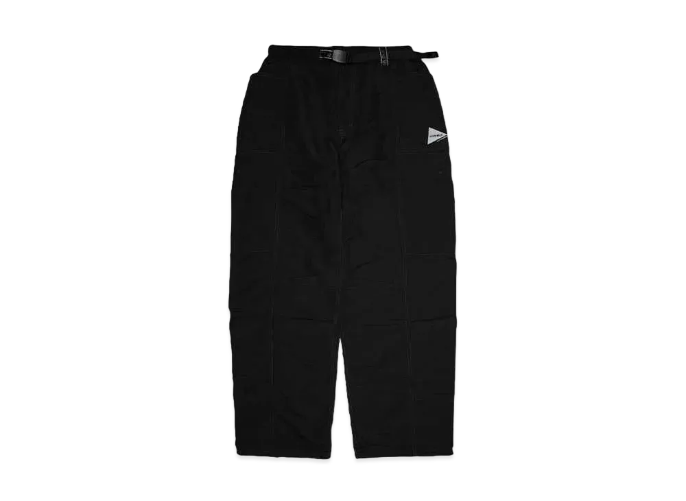 GRAMICCI x and wander ripstop voyager pant "BLACK"