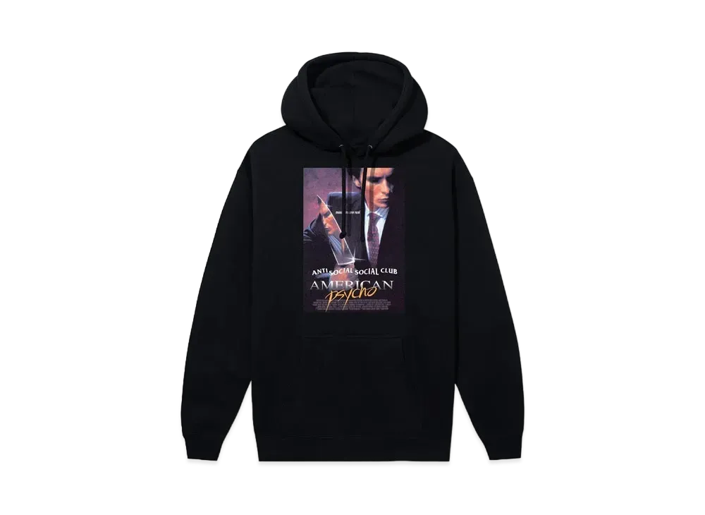 ANTI SOCIAL SOCIAL CLUB Psycho Monster Hoodie "Black"