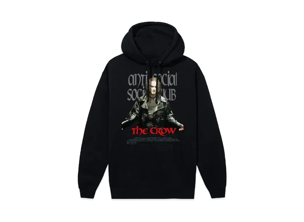 ANTI SOCIAL SOCIAL CLUB Crow 1 Hoodie "Black"