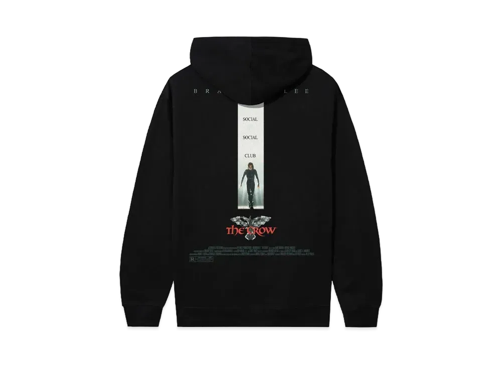 ANTI SOCIAL SOCIAL CLUB Crow 3 Hoodie "Black"