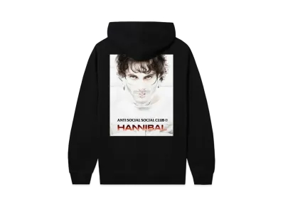 ANTI SOCIAL SOCIAL CLUB Hannibal Poster Hoodie "Black"