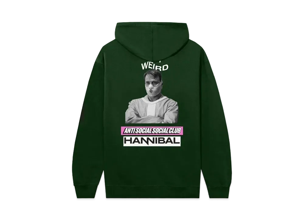 ANTI SOCIAL SOCIAL CLUB Hannibal Weird Hoodie "Army"