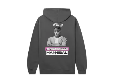 ANTI SOCIAL SOCIAL CLUB Hannibal Weird Hoodie "Charcoal"