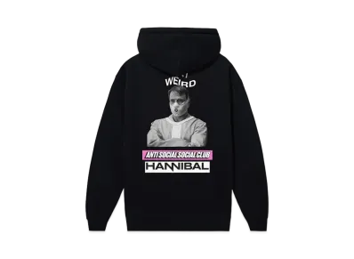 ANTI SOCIAL SOCIAL CLUB Hannibal Weird Hoodie "Black"