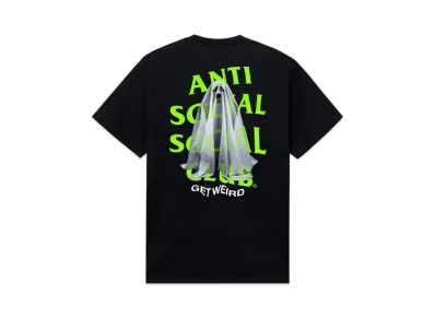 ANTI SOCIAL SOCIAL CLUB Get Weird Ghost Tee "Black"