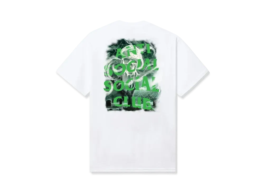 ANTI SOCIAL SOCIAL CLUB Skull College Tee "White"