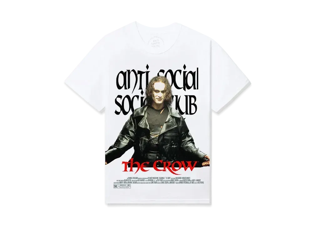 ANTI SOCIAL SOCIAL CLUB Crow 1 Tee "White"
