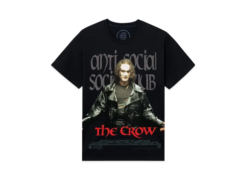 ANTI SOCIAL SOCIAL CLUB Crow 1 Tee "Black"
