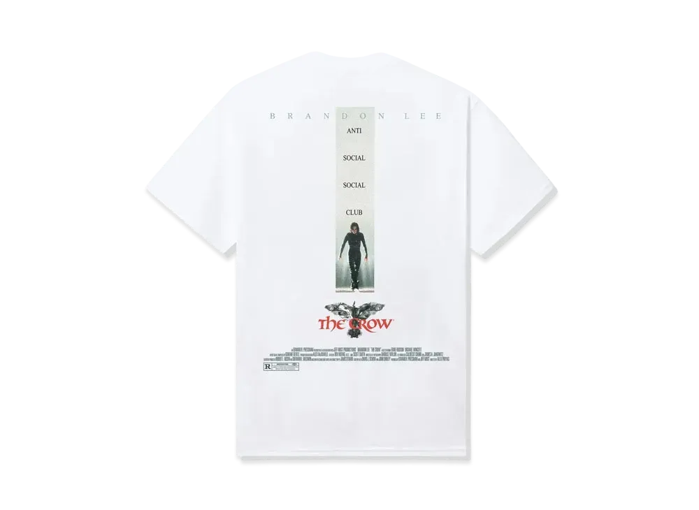 ANTI SOCIAL SOCIAL CLUB Crow 3 Tee "White"