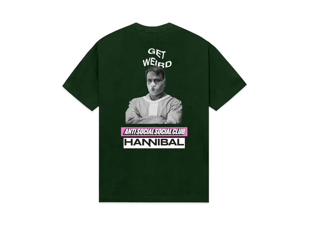 ANTI SOCIAL SOCIAL CLUB Hannibal Weird Tee "Forest Green"