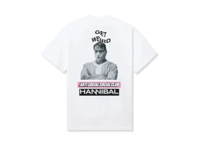 ANTI SOCIAL SOCIAL CLUB Hannibal Weird Tee "White"