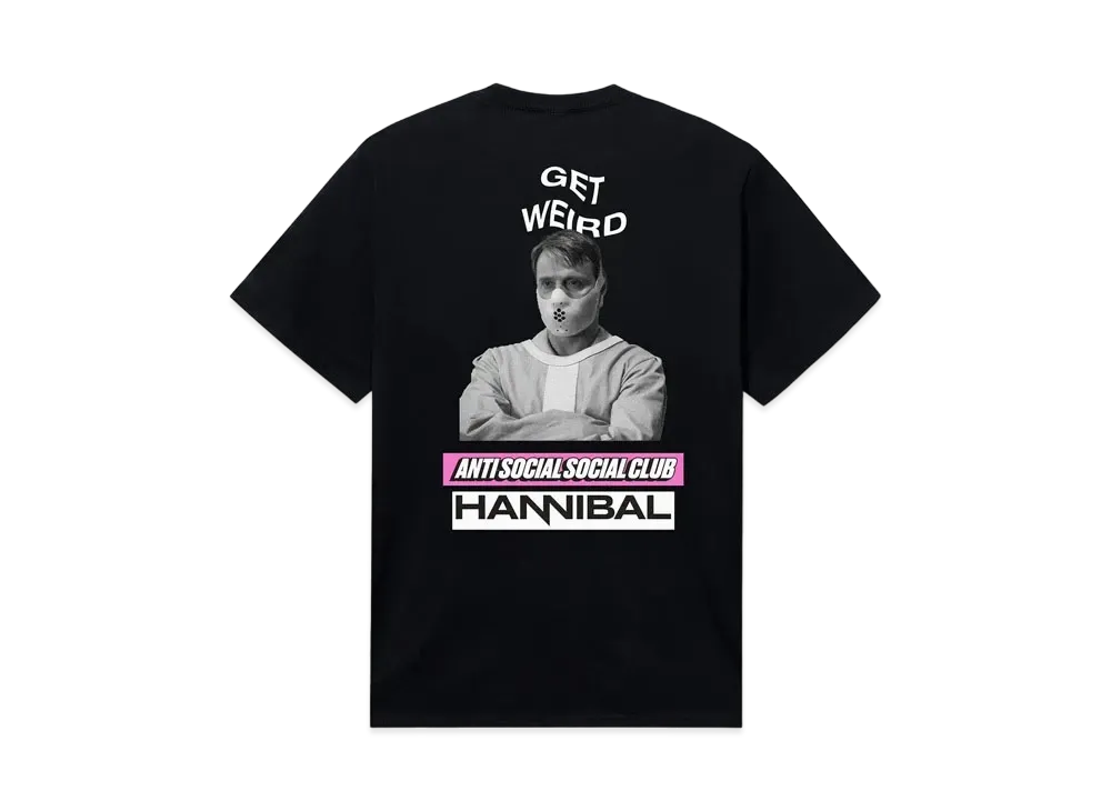 ANTI SOCIAL SOCIAL CLUB Hannibal Weird Tee "Black"