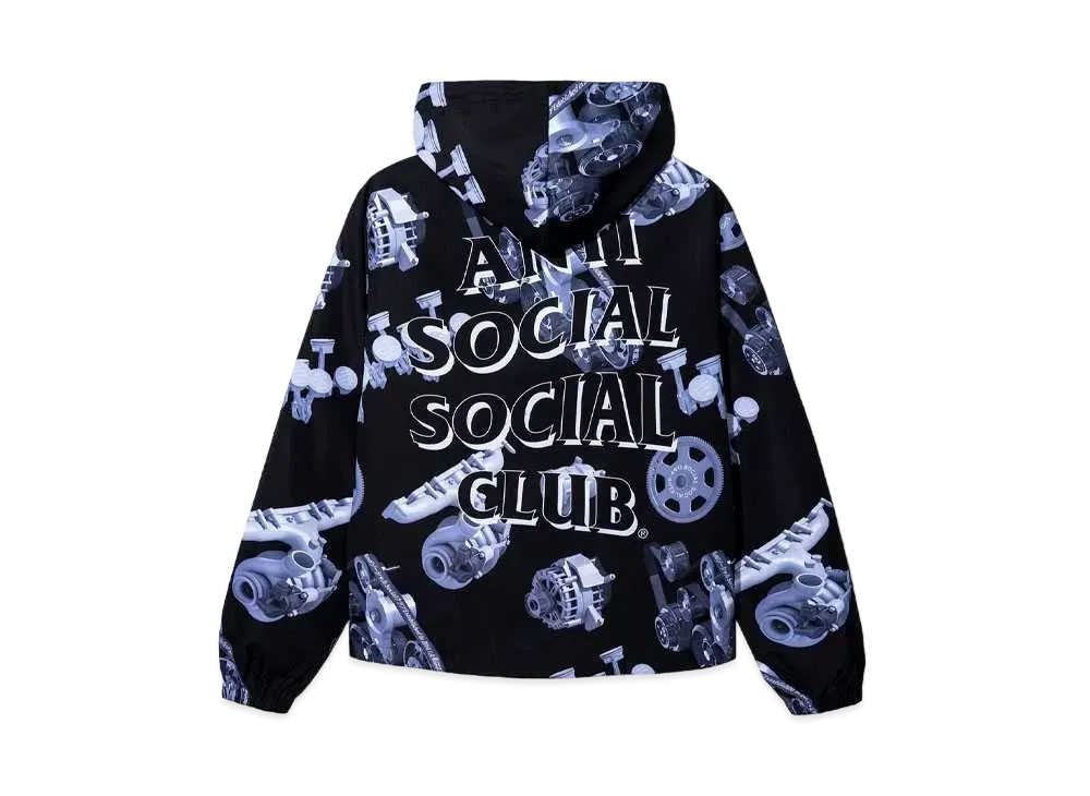 ANTI SOCIAL SOCIAL CLUB Rod Bell Anorak "Black"