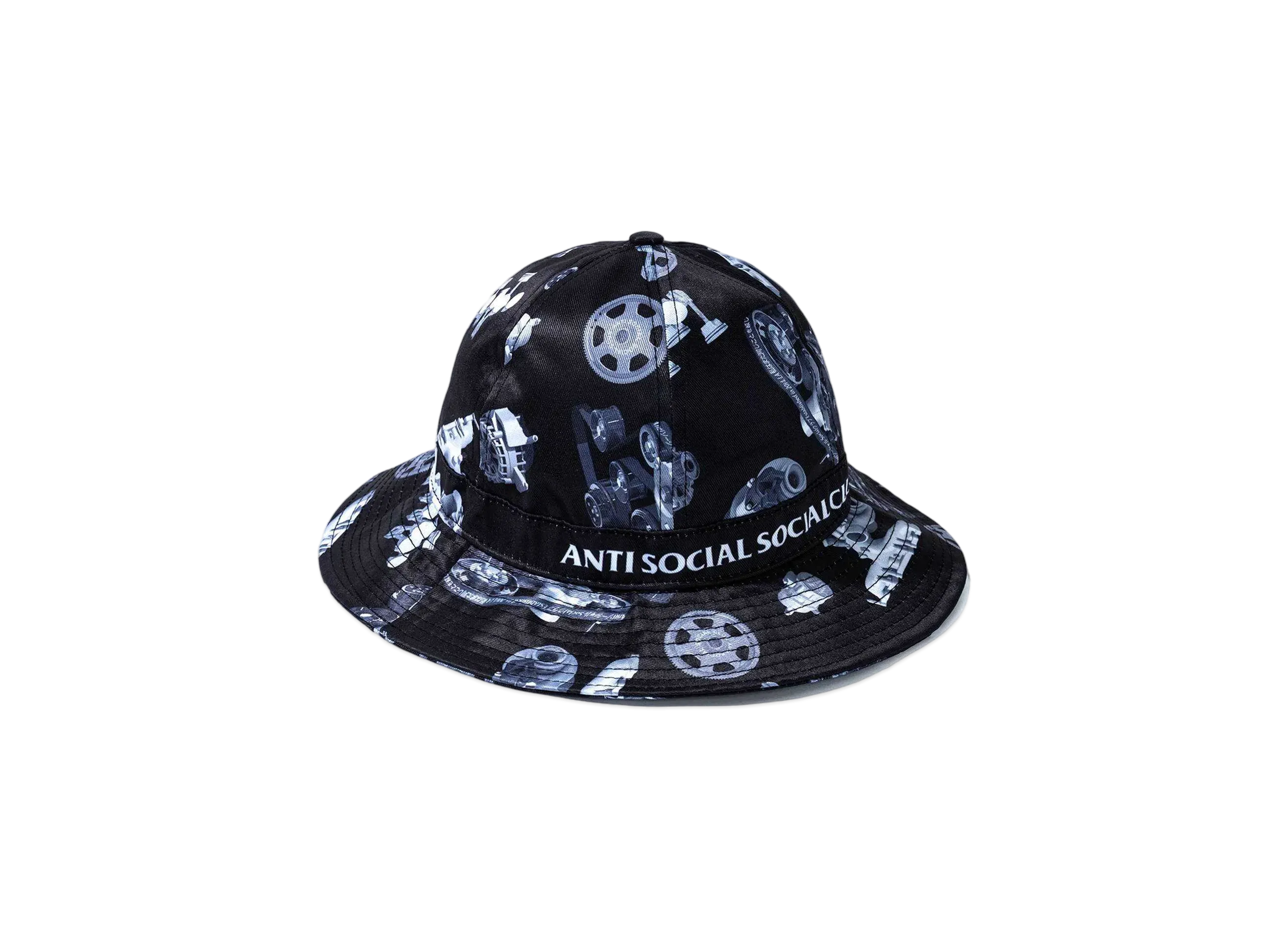 ANTI SOCIAL SOCIAL CLUB Rod Bell Hat "Black"