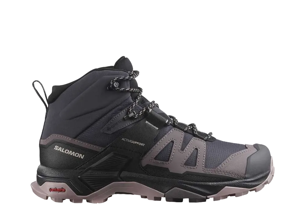 Salomon Women's X Ultra 4 Mid GORE-TEX "Nine Iron/Shark/Cloud Gray"