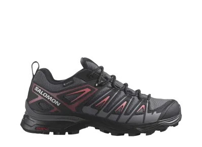 Salomon Women's X Ultra Pioneer GORE-TEX "Magnet/Black/Tea Rose"