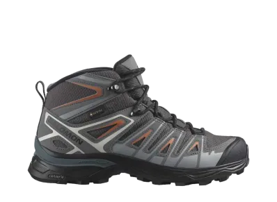 Salomon Women's X Ultra Pioneer Mid GORE-TEX "Magnet/Quiet Shade/Coral Gold"