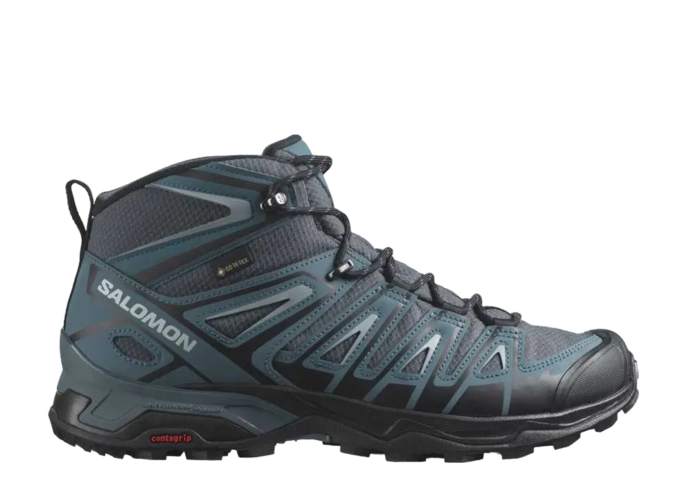 サロモン X ウルトラ パイオニア ミッド ゴアテックス "エボニー/スターゲイザー/クォーリー"