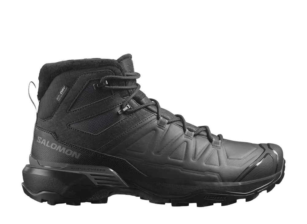 サロモン X ウルトラ スノーパイロット ウォータープルーフ "ブラック/ファントム/キャッスルロック"