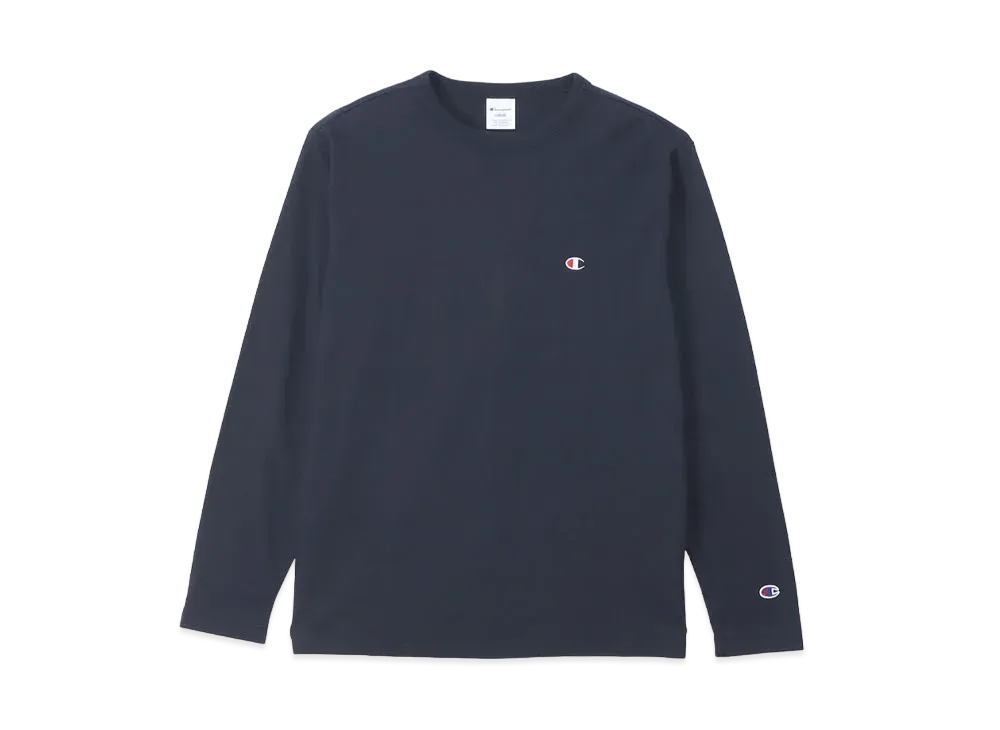 Champion Long Sleeve T-shirt "Navy"