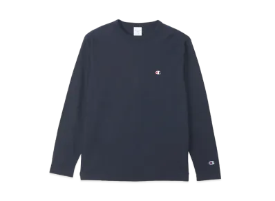 Champion Long Sleeve T-shirt "Navy"