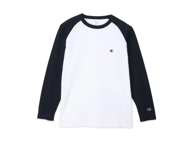 Champion Basic Raglan Long Sleeve T-shirt "Navy"