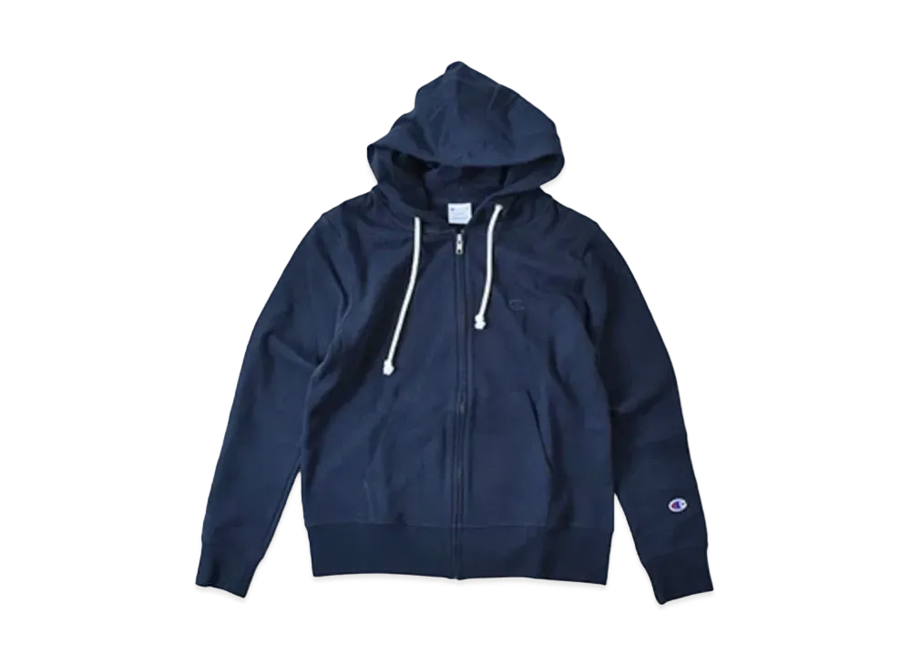 Champion Zip Hood Sweat Parka "Navy"