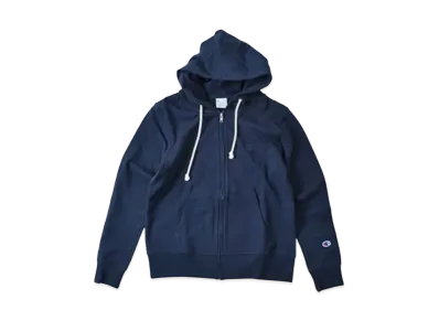 Champion Zip Hood Sweat Parka "Navy"