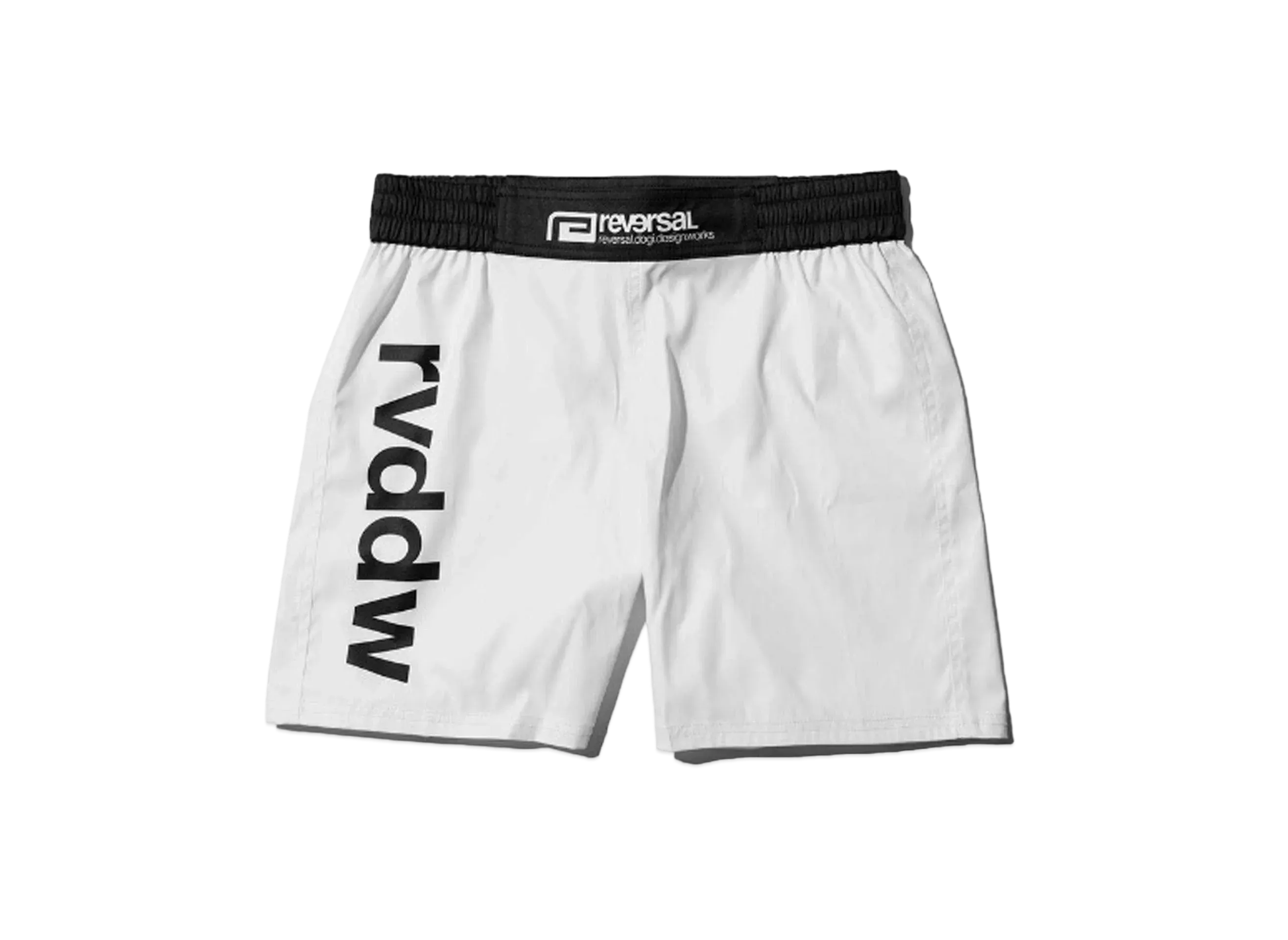 Reversal Fight Shorts "White"