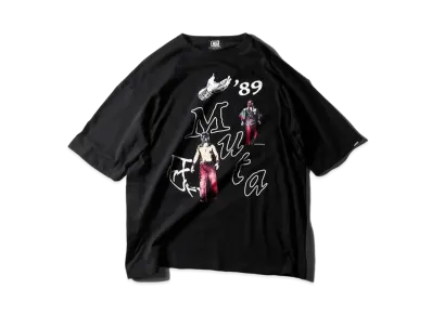 Reversal Great MUTA Big Silhouette Cotton Tee "Black"