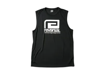 Reversal Big Mark Dry Sleeveless "Black"