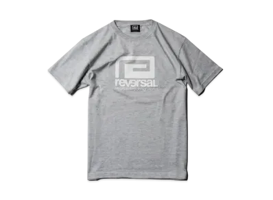 Reversal Big Mark Cotton Tee "Ash"