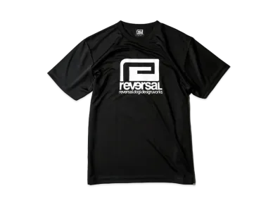 Reversal Big Mark Dry Mesh Tee "Black"