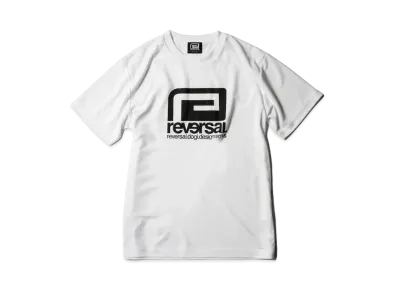 Reversal Big Mark Dry Mesh Tee "White"