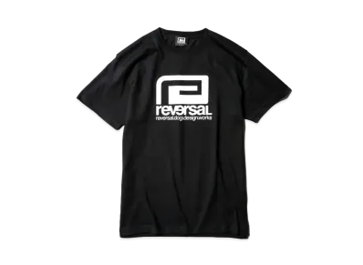 Reversal Big Mark Cotton Tee "Black"