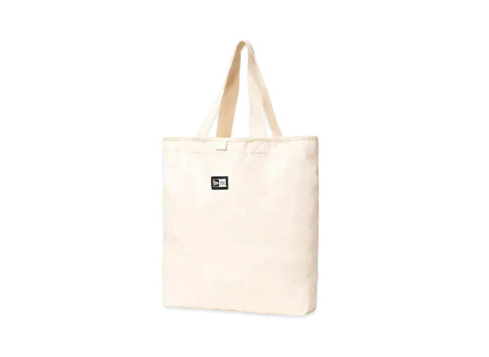 NEW ERA Light Tote Bag 14L Box Logo "Ivory"
