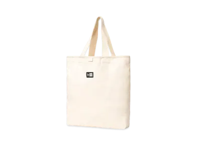 NEW ERA Light Tote Bag 14L Box Logo "Ivory"