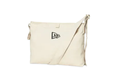 NEW ERA Canvas Shoulder Bag 8L Flag Logo "Ivory"