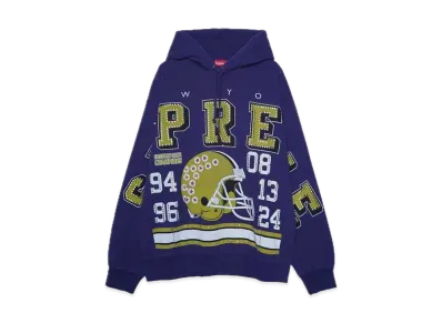 Supreme Champions Studded Hooded Sweatshirt "Dark Royal"